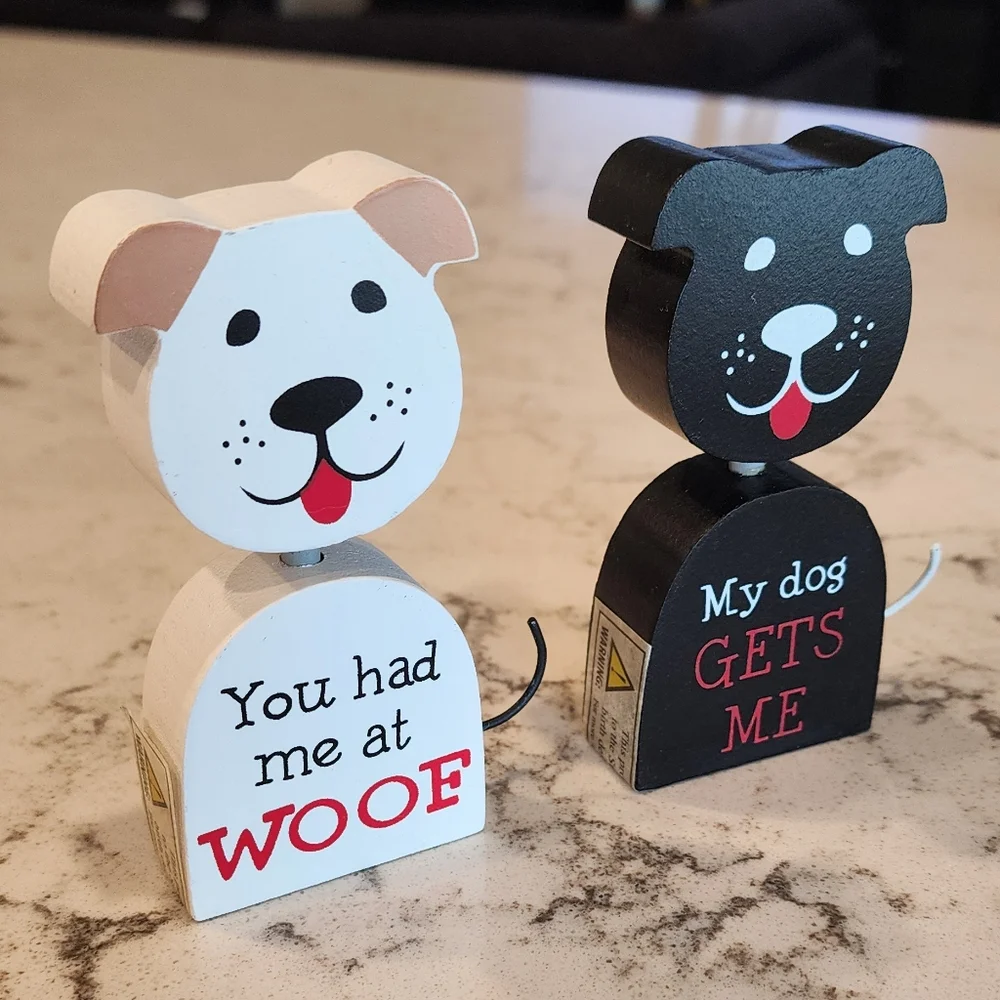 Dog Sayings Block Sign - Picture 2 of 6